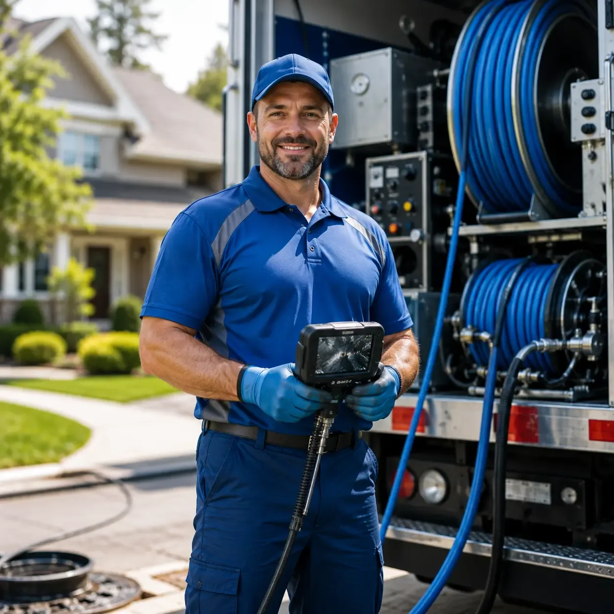 Local outdoor drain cleaning specialists in Walshville, IL